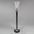 Black Art Deco Floor Lamp by Mazda, Italy, 1930's For Sale - Image 8 of 18