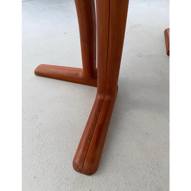 1960s 1970s Dyrlund Solid Teak Extendable Dining Table – Danish Modern Design For Sale - Image 5 of 10