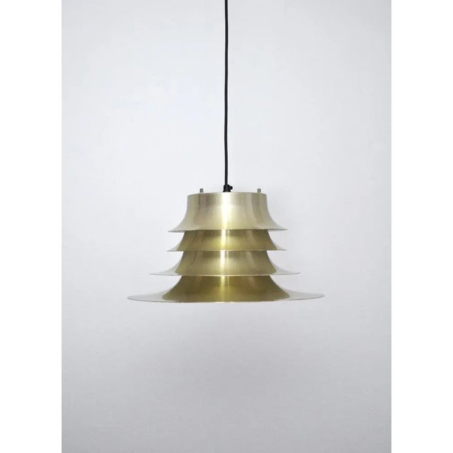 Danish Brass Pendant from Nordisk Solar For Sale - Image 9 of 9