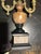 1990s Antique Brass and Marble Candelabra Table Lamp. French Louie XVI Style. For Sale - Image 5 of 12
