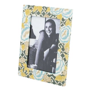 Gucci Italy Liberty Flower Picture Frame in Box For Sale