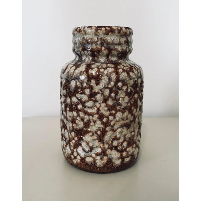 West German Ceramic Scheurich Vase For Sale - Image 5 of 5