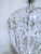 Transparent Vintage Hand Cut Glass Dish Basket Chandelier For Sale - Image 8 of 8