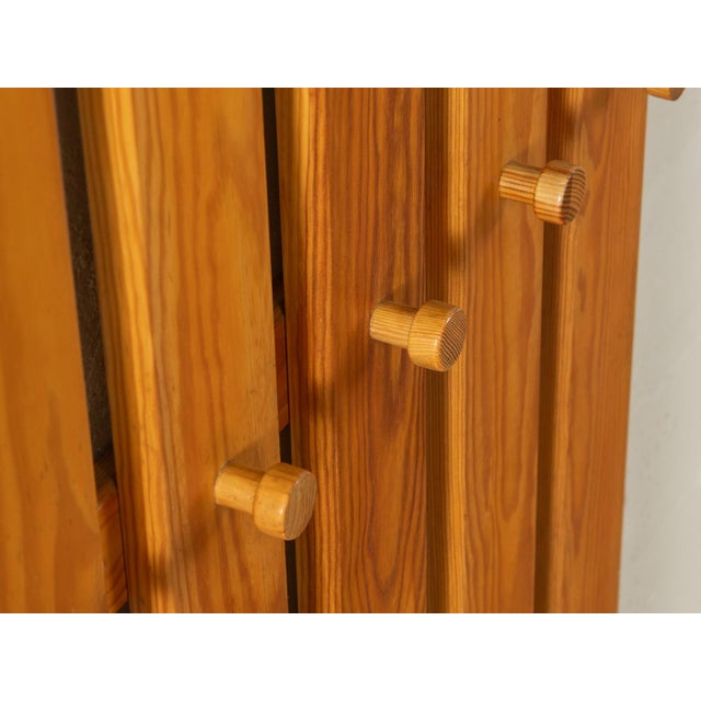Wood Tan Pine Wardrobe, 1980s For Sale - Image 7 of 8