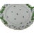 Herend Blue Garland PBG Model 1173 Handled 12-Inch Chop Plate Round Serving Platter Hungary C. 1960-1980 Discontinued For Sale In Palm Springs - Image 6 of 8