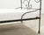 Metal 19th C. French Napoleon III Empire Wrought Iron Bronze Daybed For Sale - Image 7 of 16