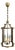 Louis XVI Style Bronze Lantern with Three Lights For Sale