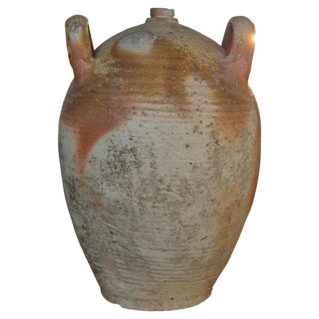 Vintage French Olive Oil Jar, South of France, 1890s For Sale - Image 11 of 11
