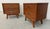 Mid-Century Modern Mid-Century Modern Walnut Nightstands - Set of 2 For Sale - Image 3 of 9