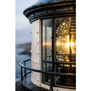 Fresnel Lighthouse Lens Interior, Coastal Architectural Art Print, 12″ × 18″ Reproduction For Sale
