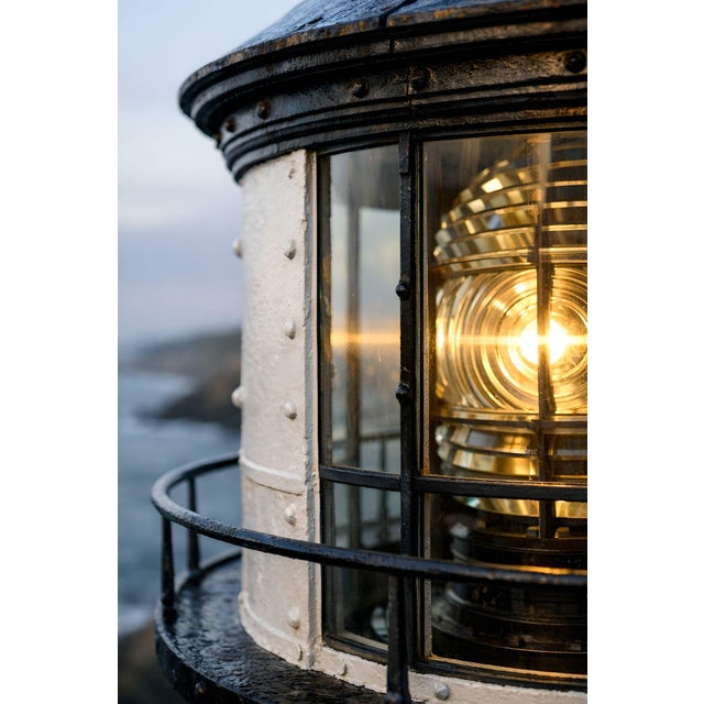 Fresnel Lighthouse Lens Interior, Coastal Architectural Art Print, 12″ × 18″ Reproduction For Sale