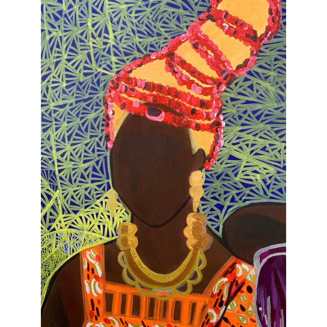 "Where Our Stories Rest", Acrylic on Canvas Painting, 2025, Large Painting For Sale - Image 6 of 6