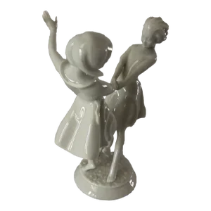 1950s Carl Werner for Hutschenreuther Porcelain Dancing Ladies