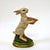 Vintage Vaillancourt Sculptural Folk Art Chalkware Hand Painted Standing Rabbit Figurine For Sale - Image 4 of 8