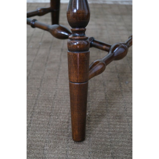 S. Bent Bros Solid Maple Windsor Chairs - a Pair For Sale In New York - Image 6 of 13