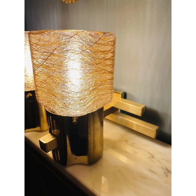 Gold Sconce by Gaetano Sciolari for Sciolari, 1977 For Sale - Image 8 of 14