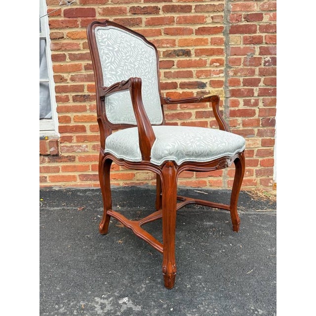 Vintage Vintage Louis XV Style Armchair For Sale - Image 10 of 17