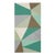 Schumacher X Miles Redd Cubist Mural Fabric in Celadon For Sale