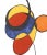 Artist: Alexander Calder Title: Spirales Year: 1974 Signed: No Medium: Lithograph Paper Size: 15 x 11.5 inches ( 38.1 x...