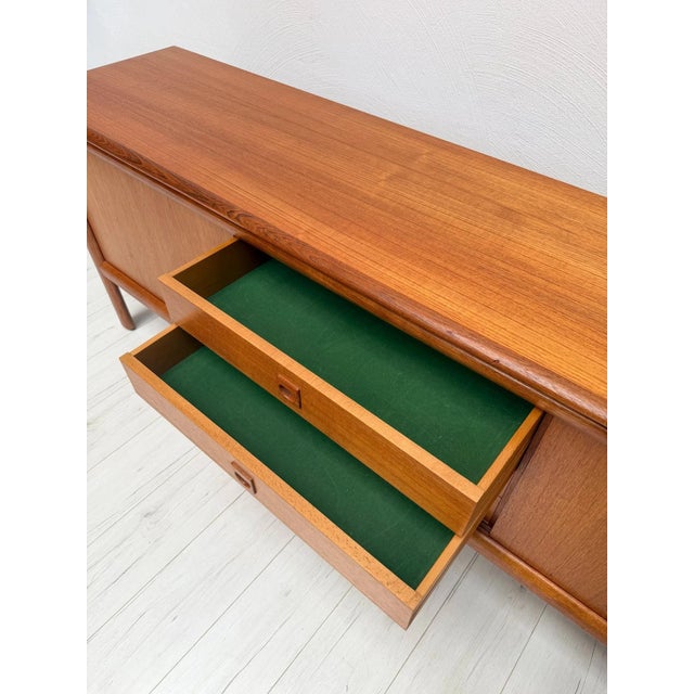 Vintage Danish Teak Sideboard attributed to H.W. Klein for Bramin, 1960s For Sale - Image 11 of 15