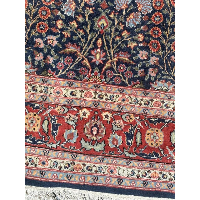 Vintage Turkish Hereke Rug, 1980s For Sale - Image 10 of 18