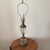 Vintage Hollywood Regency Style Lamp Crystal Tiered Ribbed Glass With Bronze Fittings Circa 1940 For Sale - Image 9 of 12
