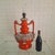 Vintage Fat Lava Ceramic Lamp, West Germany, 1960s For Sale - Image 16 of 17