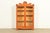 Antique Victorian Carved Oak Two-Door Bookcase Cabinet | Circa 1920s For Sale - Image 13 of 13