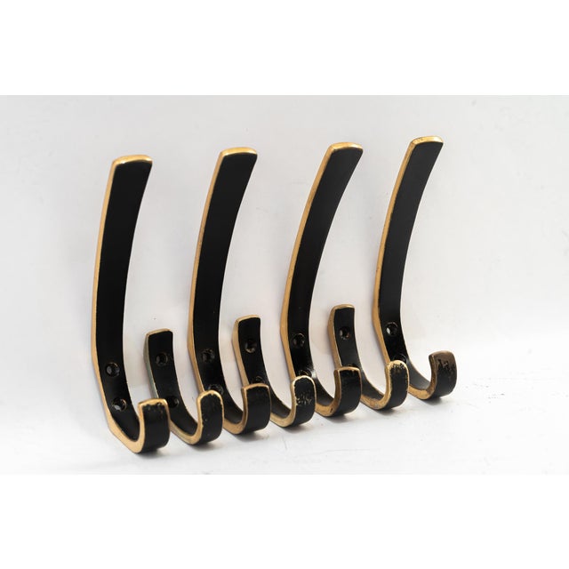 Large and Small Hooks by Herta Baller, Vienna, Austria, 1950s, Set of 7 For Sale - Image 6 of 9