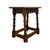 Rustic Antique Welsh Carved Wooden Joint Stool Side Table With Turned Legs Uk Import For Sale - Image 3 of 8