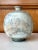 Gray Antique Korean Buncheong Flat Bottle Vase with Incised Designs For Sale - Image 8 of 12