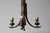Brown Art Deco Chandelier with Orange Glass Shades from Fog & Mørup, Denmark, 1930s For Sale - Image 8 of 17
