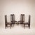 Overview Important and refined set of four “Low Ingram 309” chairs designed by Charles Rennie Mackintosh and produced by...