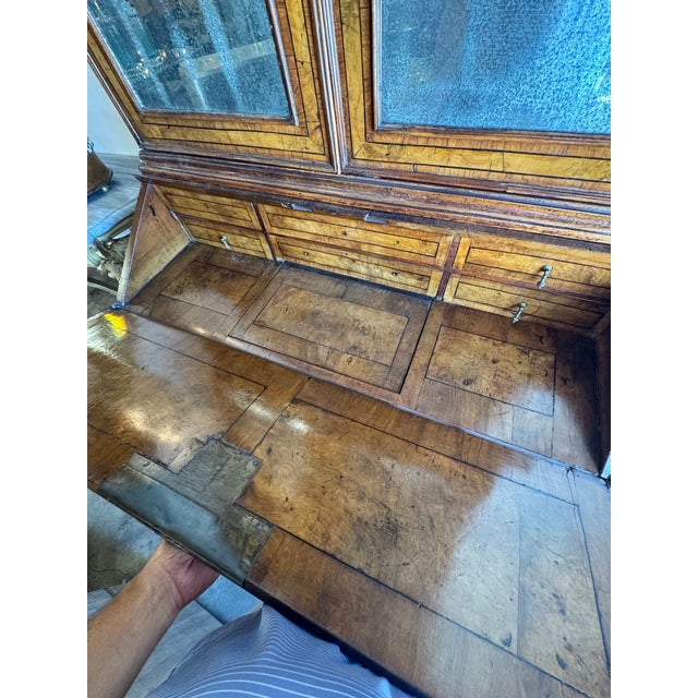 19th C. Italian Walnut Secretary For Sale In Dallas - Image 6 of 8