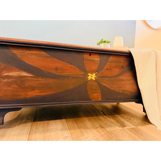 Wood 1960s Refinished Cedar Chest For Sale - Image 7 of 11