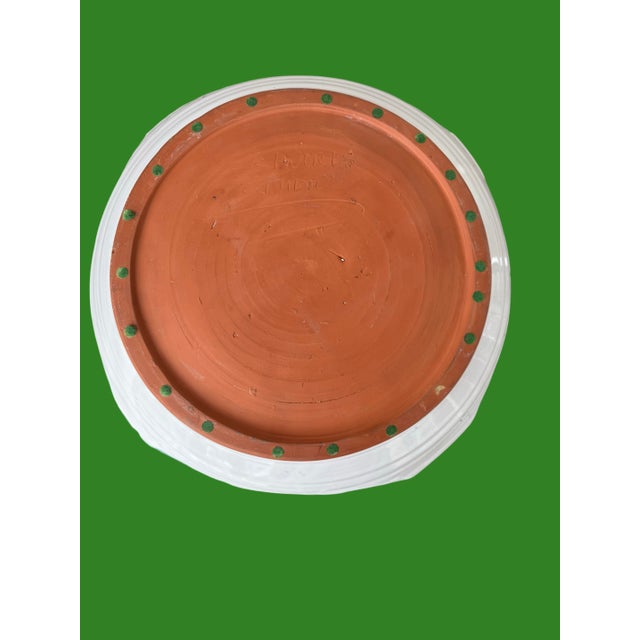 Contemporary 1980’s Contemporary Large Ceramic Platter For Sale - Image 3 of 6