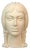 Head of Woman in Plaster, 1960s For Sale