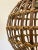 Brown Ceiling Pendants in Wicker and Bamboo, 1970s, Set of 2 For Sale - Image 8 of 10