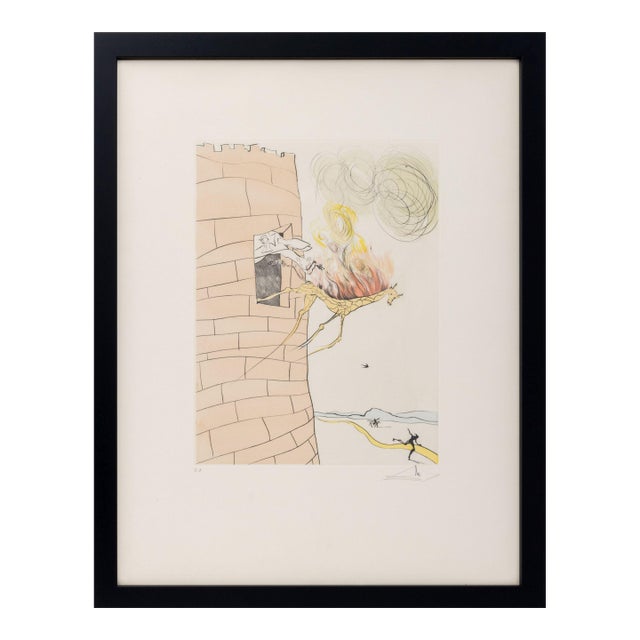 Salvador Dali "Grand Inquisitor ..." Etching, 1974 For Sale