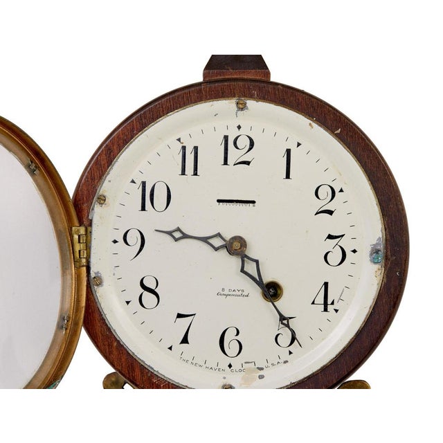 Early 20th Century New Haven Banjo Wall Clock, 1890s For Sale - Image 3 of 7