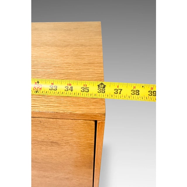 Mid-Century Modern Secretary Desk / Gentlemen's Dresser / Chest of Drawers by Raymond Loewy for Mengel, Usa, C. 1960s For Sale - Image 11 of 12