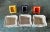 Ceramic Vintage Ceramic Fruit "White Paper Bag" Containers, Set of Three - Lemons, Grapes & Oranges For Sale - Image 7 of 13