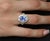 Late 20th Century 4.71ct Gia Ceylon No Heat Sapphire & 1.32ct Diamond Platinum Ring Size 6.25 For Sale - Image 12 of 15