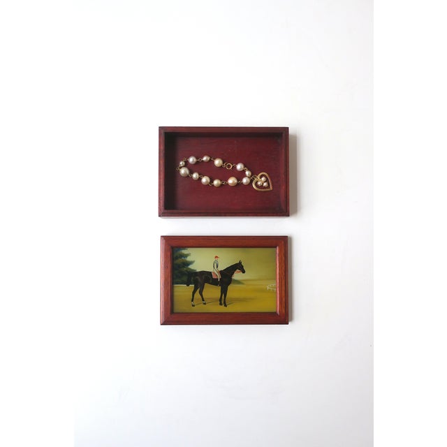 Horse and Rider Equestrian Decorative Jewelry Box For Sale - Image 4 of 9