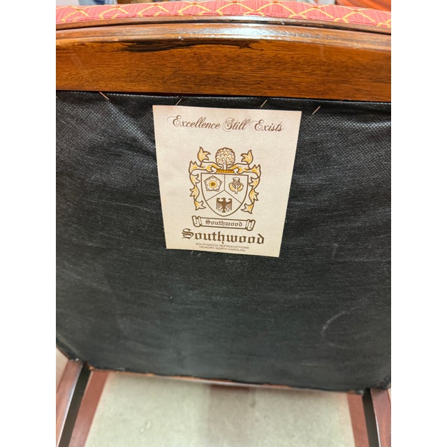 Pair of Regency Style Armchairs by Southwood For Sale In Nashville - Image 6 of 6
