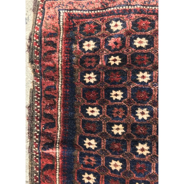 1900 - 1909 An Awesome Collector Item Baluch Bag Face For Sale - Image 5 of 13