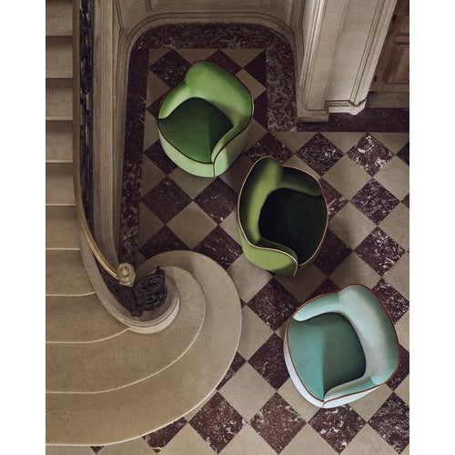 Celeste Chair in Beech with Particle Board and HR Foam by Popus Editions For Sale - Image 13 of 14