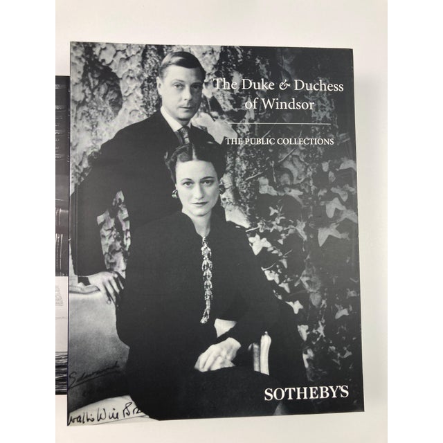 Sotheby's "The Duke and Duchess of Windsor Auction" Book Catalogs. This is a three volume boxed set of sale catalogues...