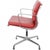 EA-208 Chair in Red Leather by Charles Eames, 2005 For Sale - Image 11 of 15