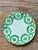Mid-Century Modern Vintage Boho Portuguese Glazed Ceramic Clover Plates - Set of 8 For Sale - Image 3 of 6